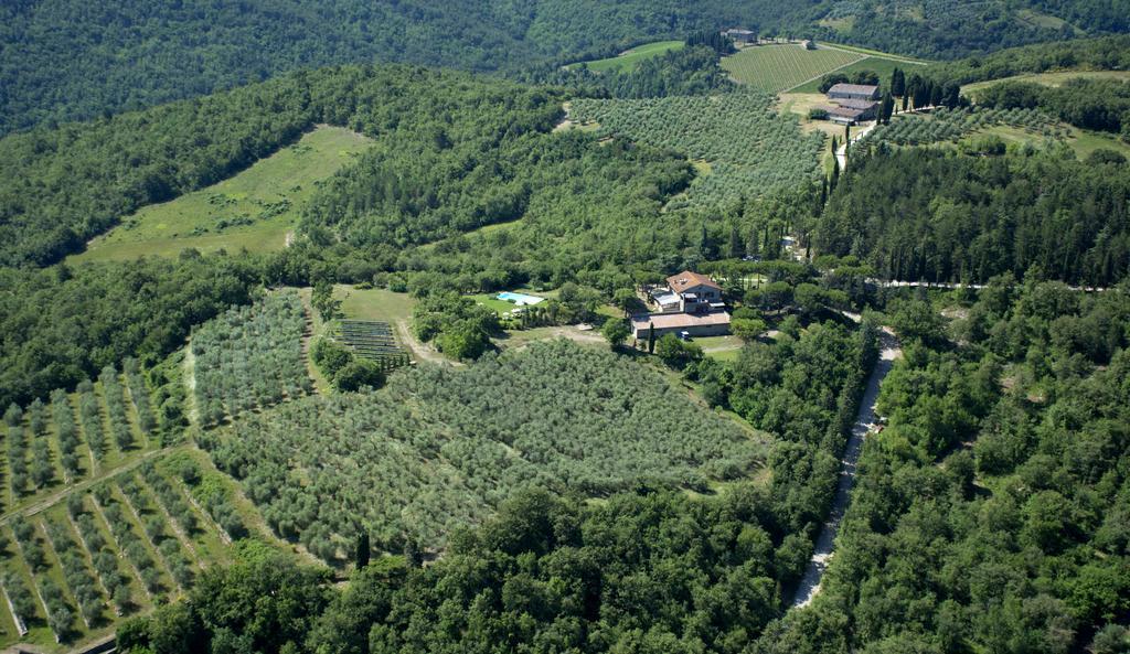 Villa Di Capovento Castellina in Chianti Exterior foto