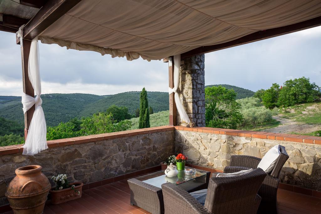 Villa Di Capovento Castellina in Chianti Exterior foto